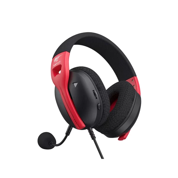 Havit H5d Wired Communication and Headband Style Wired Headset Gamer Computer Gaming Headphone black&Red