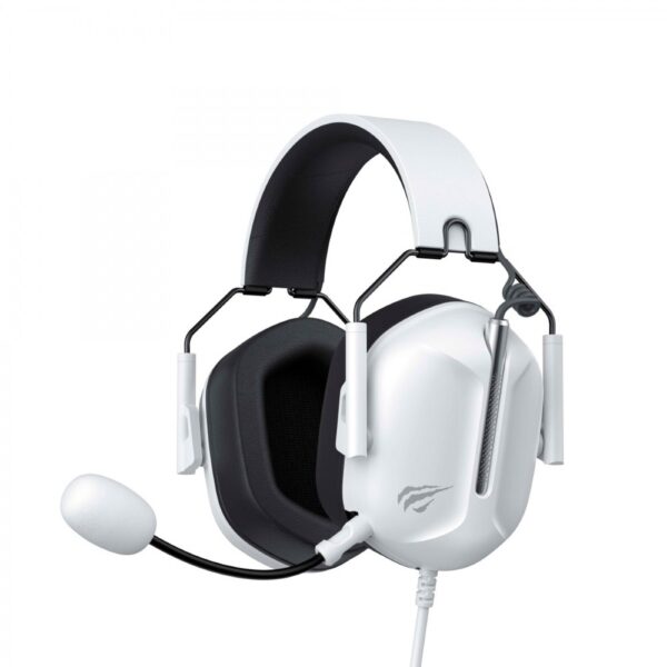 Havit H2033D Gaming Headphones With Microphone H , White & Black